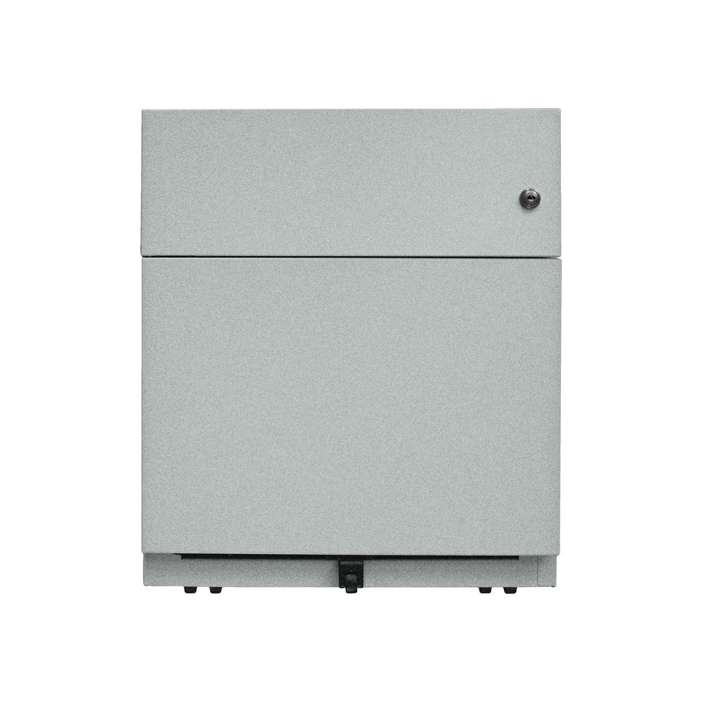 N° de l'image du produit 6 : Conteneur à roulettes Note™ avec dossiers suspendus et tiroir, H x l x P 495 x 420 x 565 mm, argenté