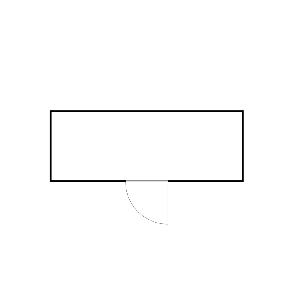 N° de l'image du produit 2 : Conteneur de matériel FLADAFI® 12m², isolé, avec plancher en bois, dimensions extérieures 6 080x2 170x2 405 mm, porte à un battant, au centre du côté large