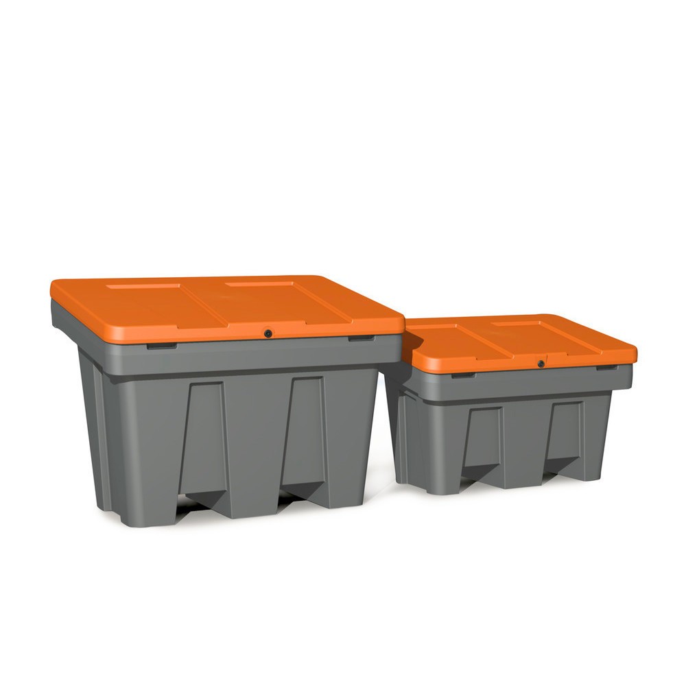 Produktabbildung Nr. 1: Conteneur à grain GB 200, gris/orange, 150 litres