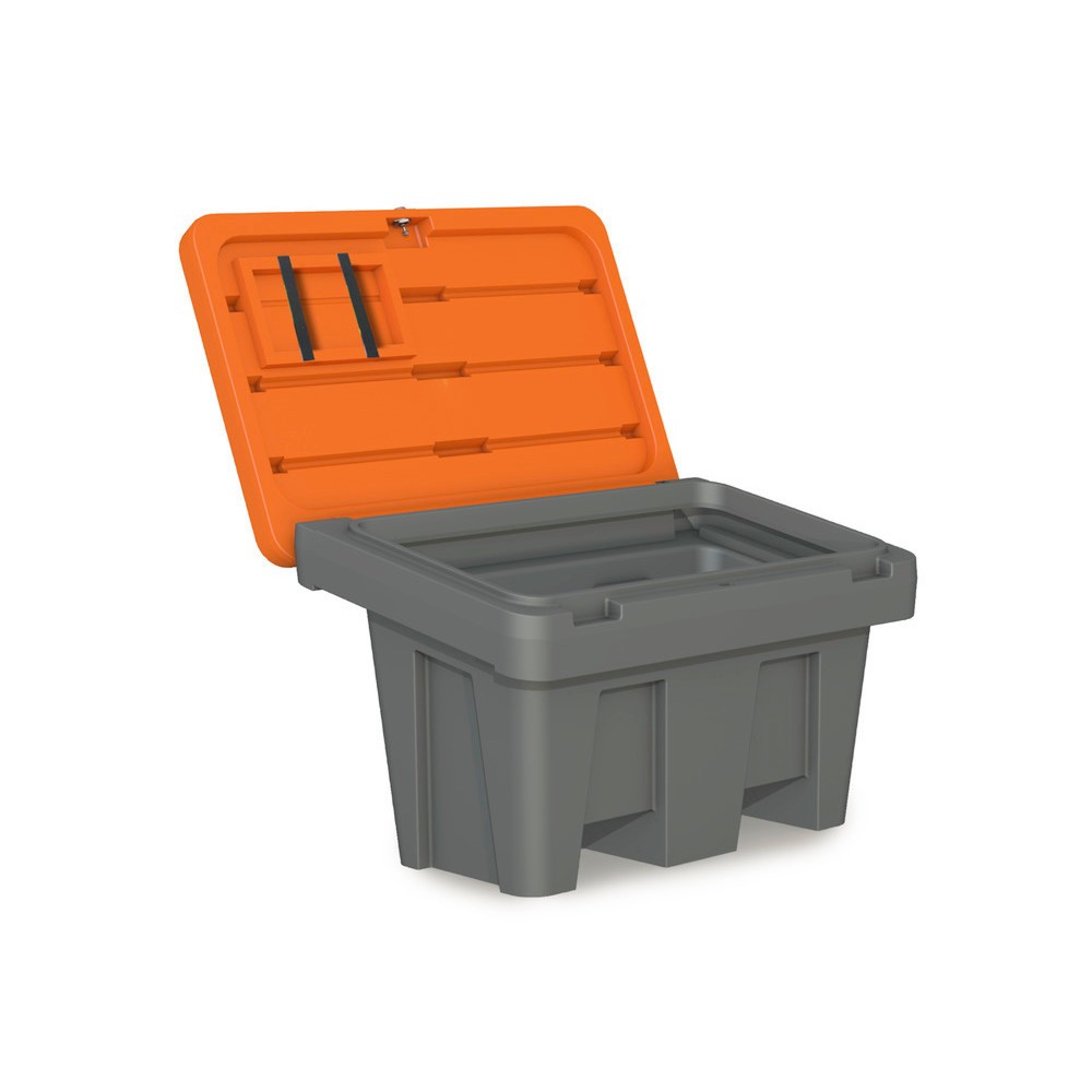 Produktabbildung Nr. 5: Conteneur à grain GB 200, gris/orange, 150 litres