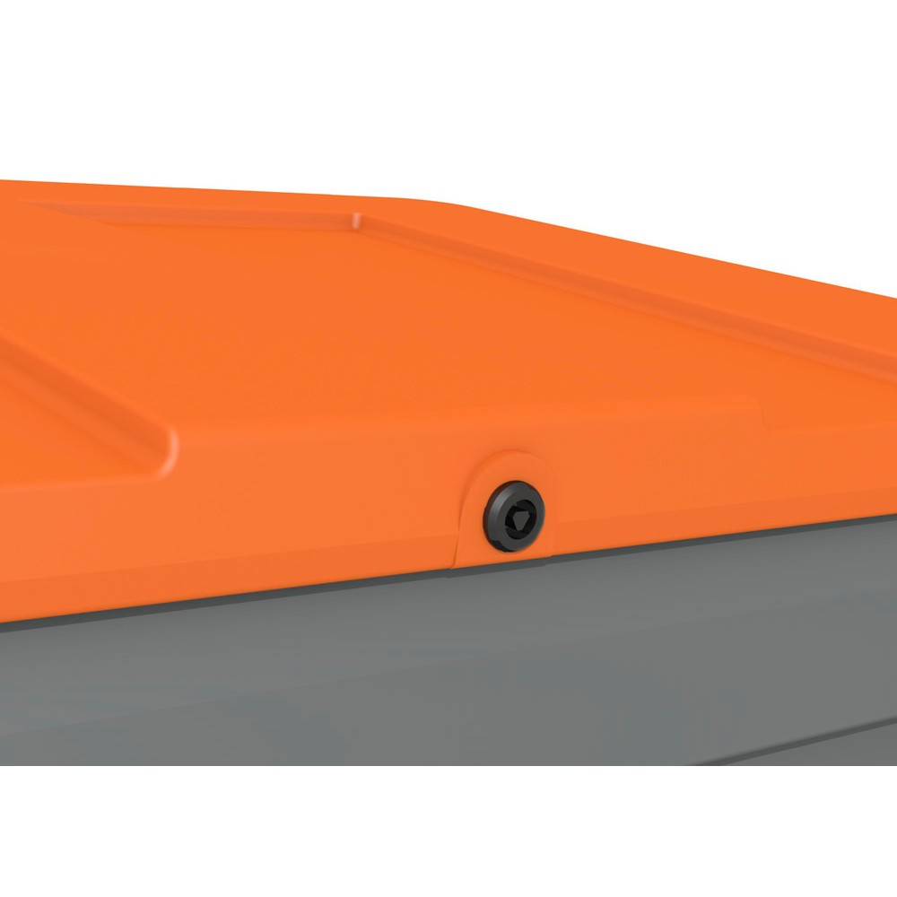 Produktabbildung Nr. 6: Conteneur à grain GB 200, gris/orange, 150 litres