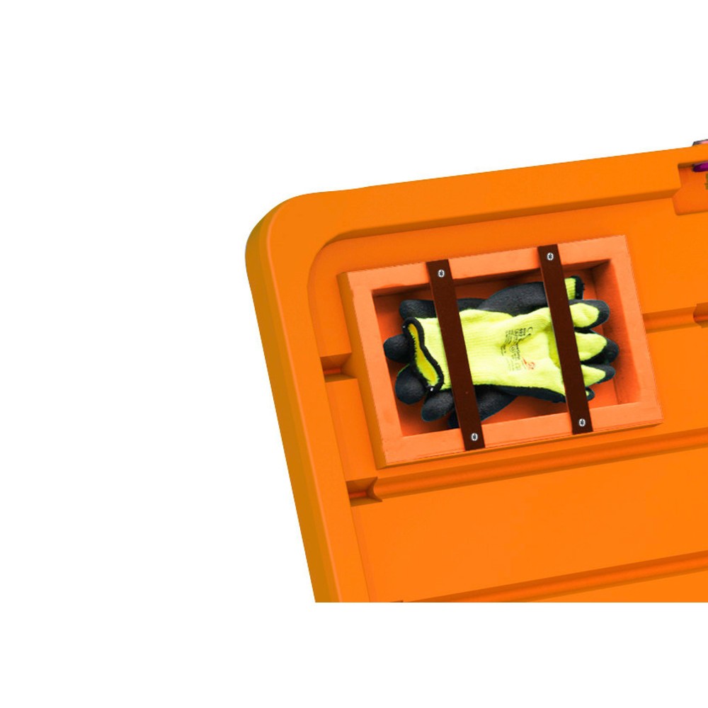 Produktabbildung Nr. 7: Conteneur à grain GB 200, gris/orange, 150 litres