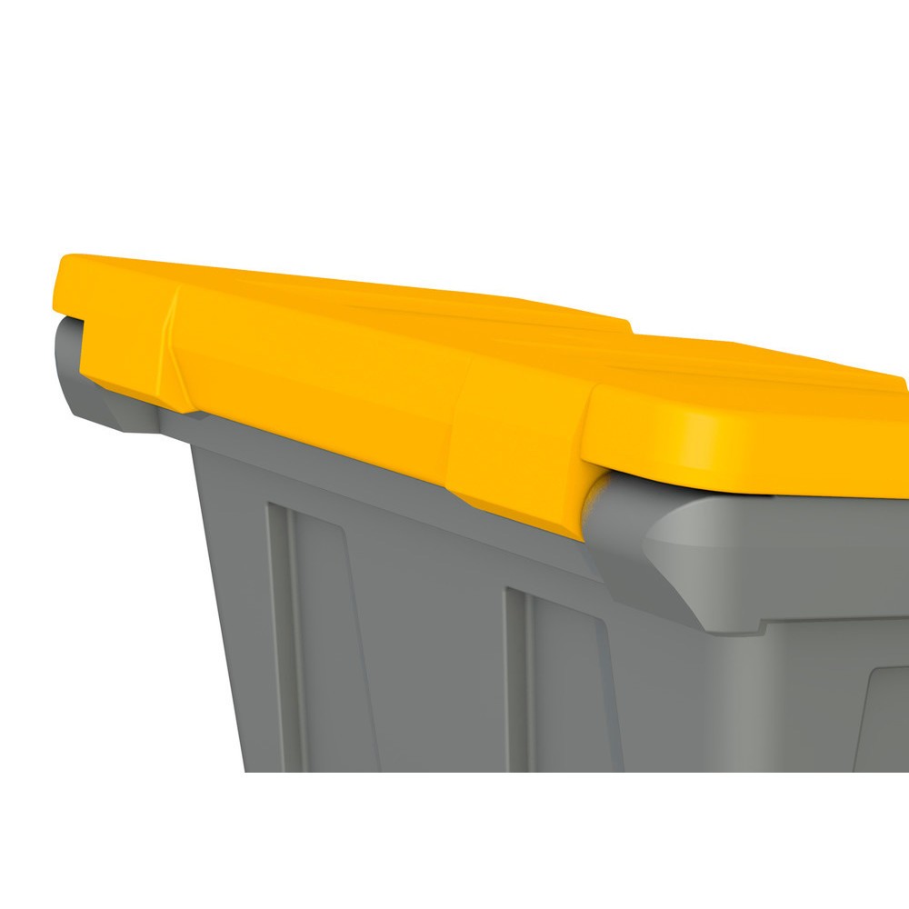 N° de l'image du produit 7 : Conteneur à paillettes GB 300, gris/jaune, 300 litres