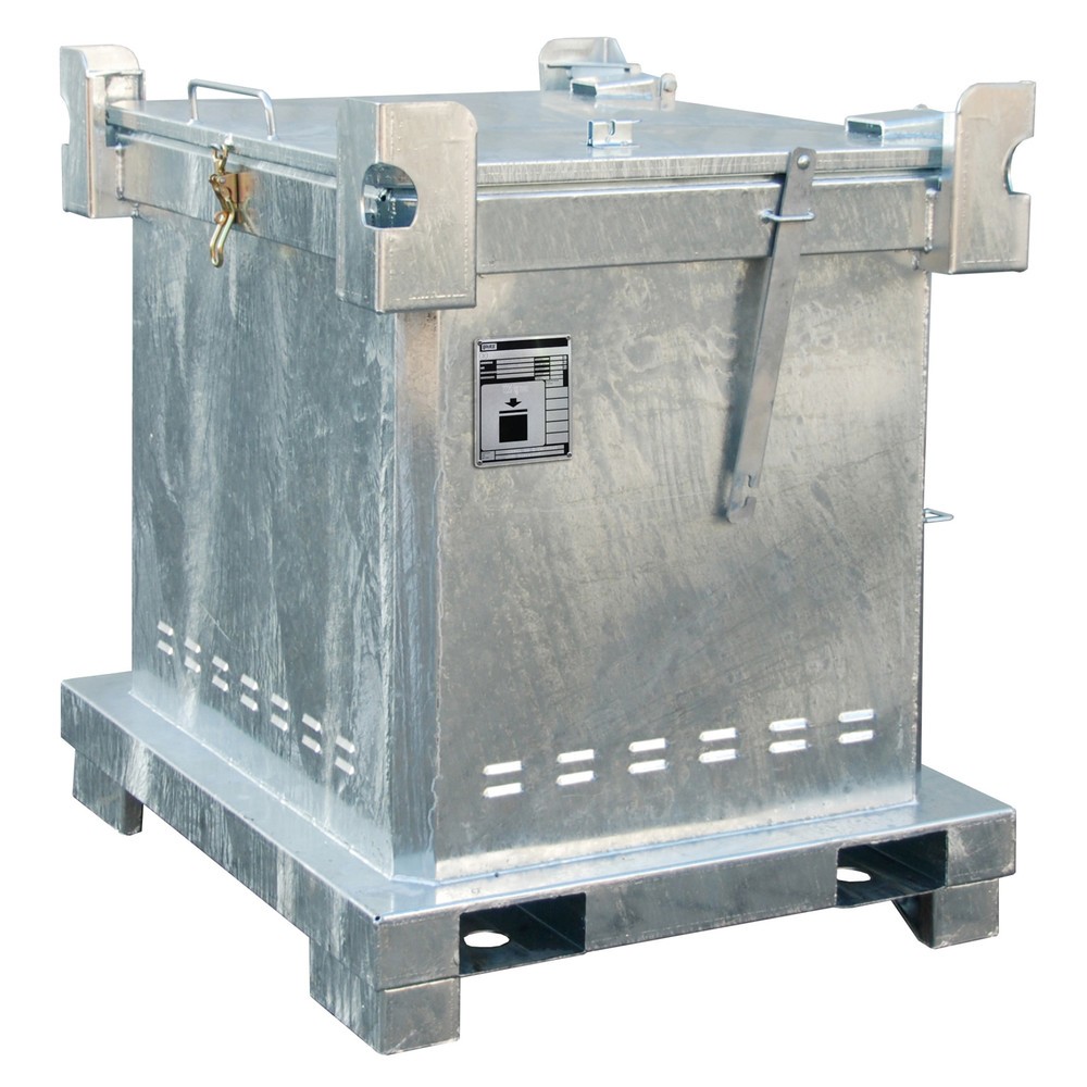 Illustration du produit: Conteneur pour déchets spéciaux Bauer® SAS 800, pour aérosols et gaz comprimés