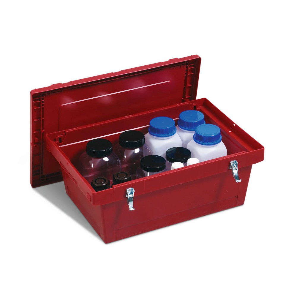Produktabbildung Nr. 2: Récipient réutilisable pour marchandises dangereuses, empilable, HxlxP 338 x 310 x 410 mm, 27 L