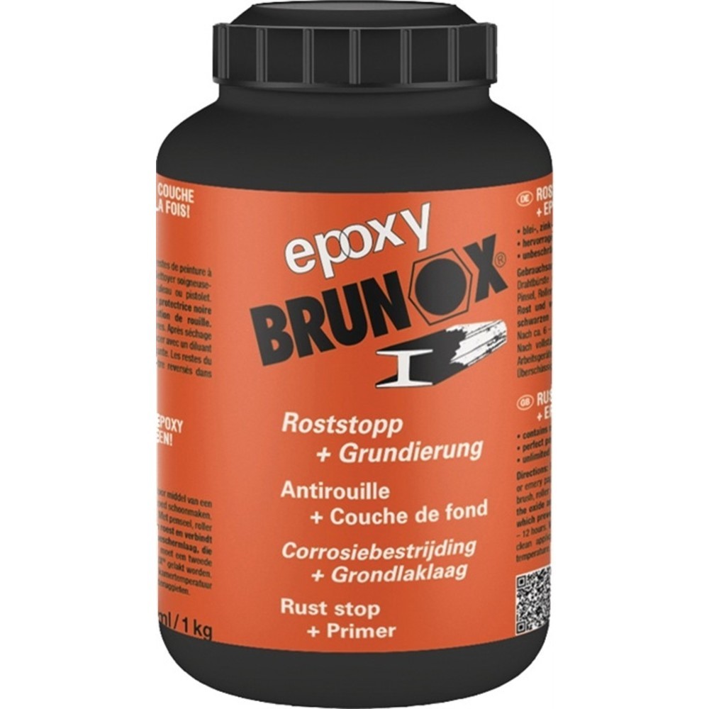 N° de l'image du produit 2 : Stabilisateur de rouille epoxy® 1000 ml bidon BRUNOX
