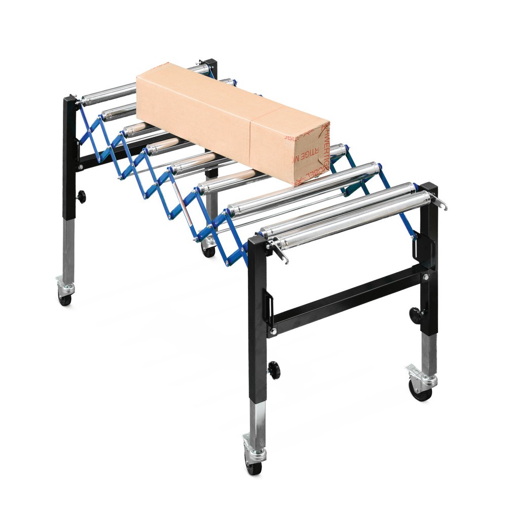 Produktabbildung Nr. 2: Convoyeur à rouleaux extensible Ameise®, longueur de voie 405 à 1 275 mm, largeur de voie 500 mm, capacité de charge 90 kg