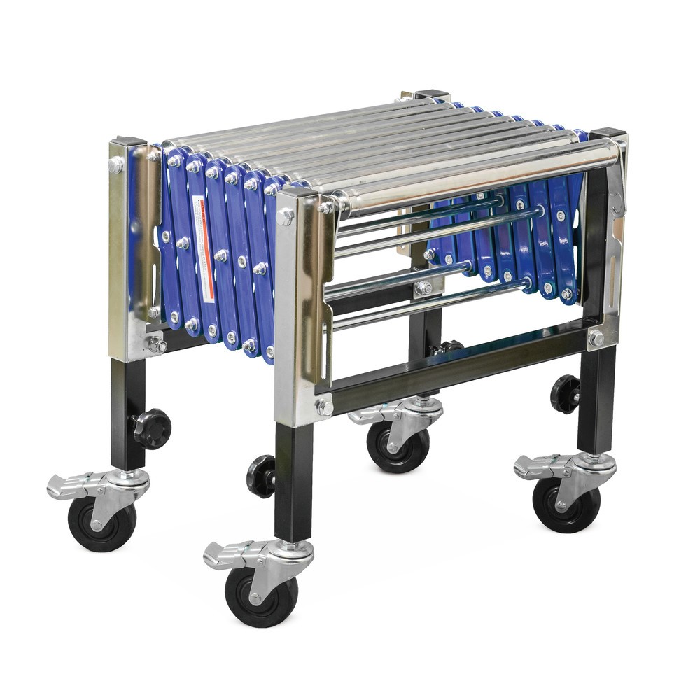 Produktabbildung Nr. 2: Convoyeur à rouleaux extensible Ameise®, longueur de voie 420 à 1 295 mm, largeur de voie 500 mm, capacité de charge 180 kg