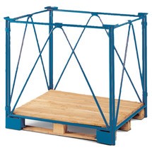 CORDES Palettenaufsatz, 4 Diagonalrohre, für Euro-Palette, lackiert