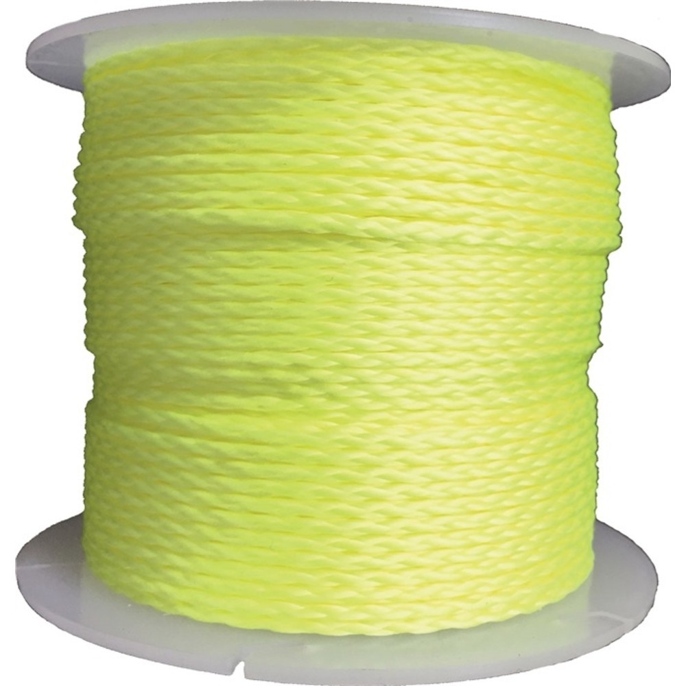 Produktabbildung Nr. 2: Fil de pavés longueur 100 m D. 2 mm 60 kg polypropylène jaune