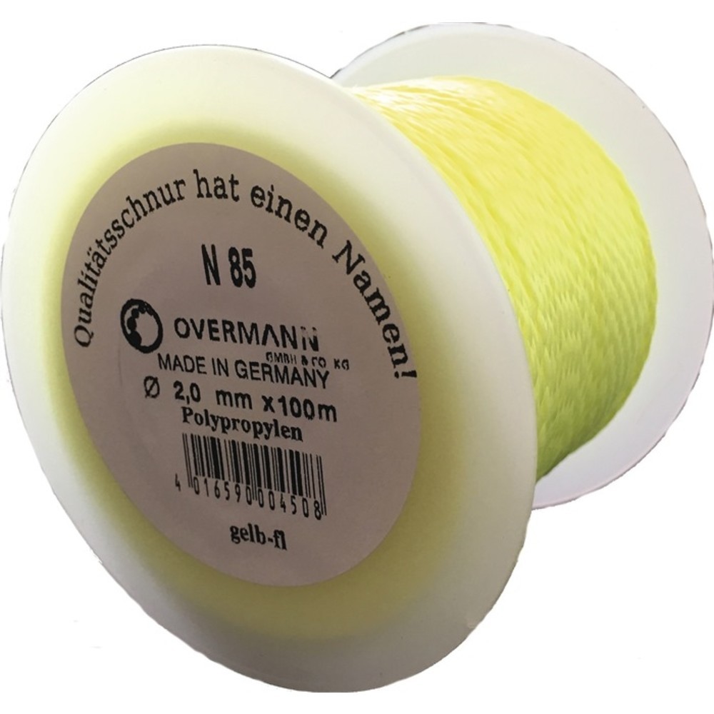 Produktabbildung Nr. 3: Fil de pavés longueur 100 m D. 2 mm 60 kg polypropylène jaune