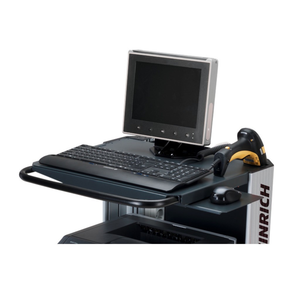 Illustration du produit: Coulisse pour clavier et souris pour poste de travail mobile WMD Jungheinrich