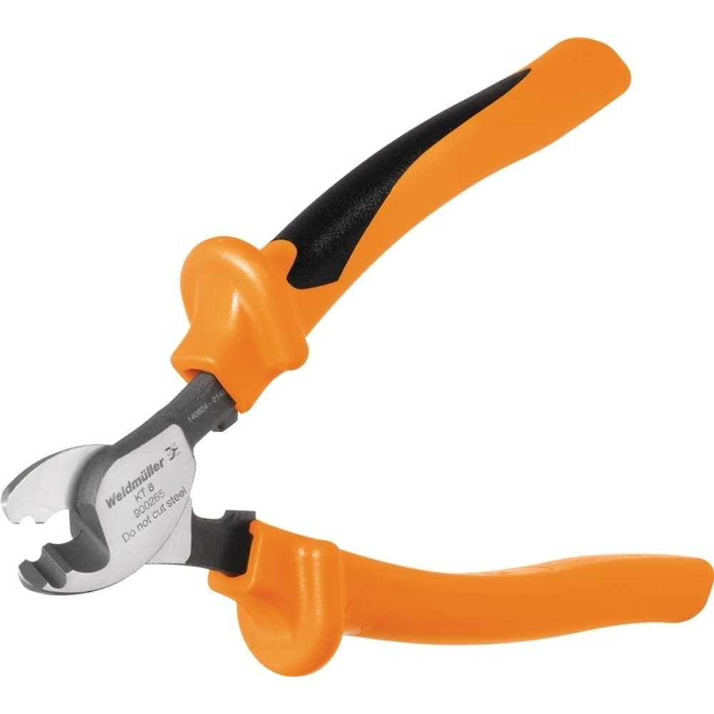 Illustration du produit: Coupe-câble KT 8 longueur 185 mm tête polie VDE gaines multicomposant WEIDMÜLLER