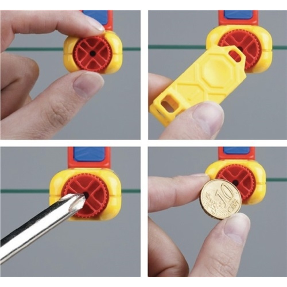 Produktabbildung Nr. 4: Couteau à dénuder no. 28 G Secura longueur totale 170 mm avec lame droite JOKARI
