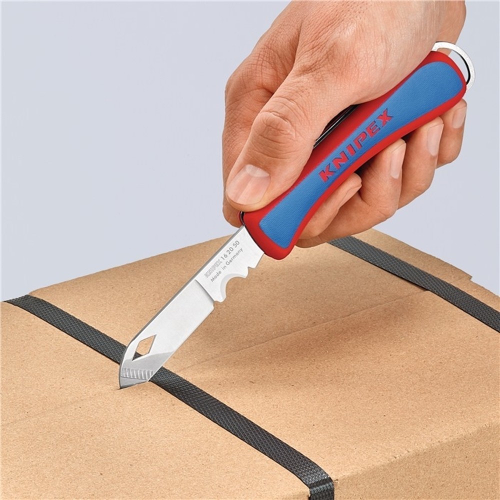 Produktabbildung Nr. 3: Canif d'électricien longueur 120 mm lame pliable SB KNIPEX