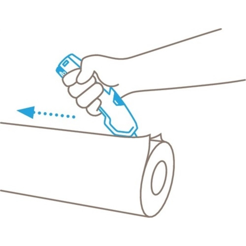 Produktabbildung Nr. 2: Couteau de sécurité SECUPRO 625 L. 154 mm l. 22 mm H. 67 mm profondeur de coupe