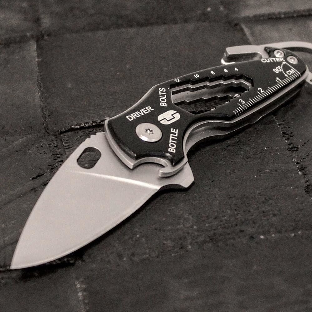 N° de l'image du produit 4 : Couteau universel SmartKnife longueur totale 100 mm longueur des lames 55 mm pli