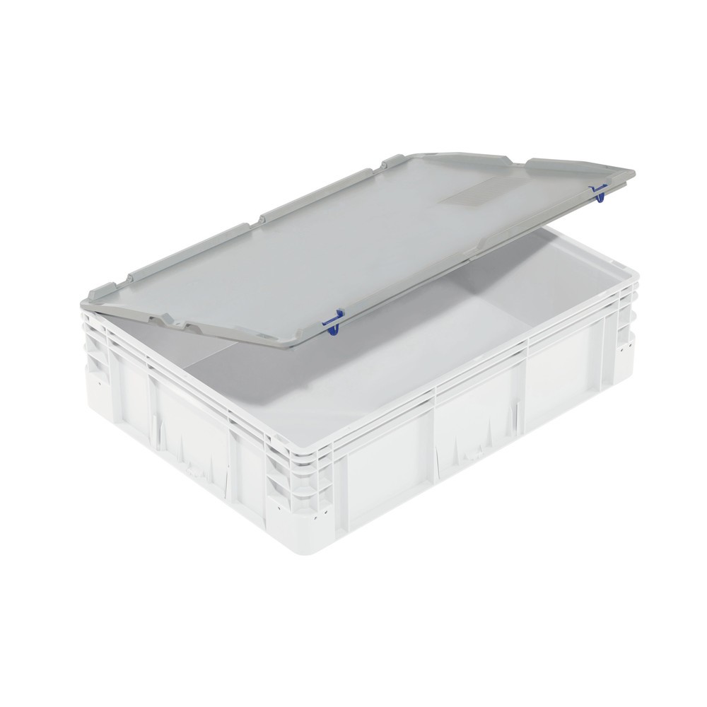Illustration du produit: Couvercle à charnières pour bac Europe, 800x600 mm
