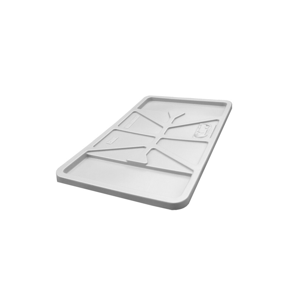 Illustration du produit: Couvercle amovible pour conteneur grand format, 1 010x610 mm, gris