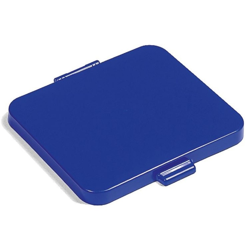 Illustration du produit: Couvercle de collecteur de déchets 120 litres, bleu