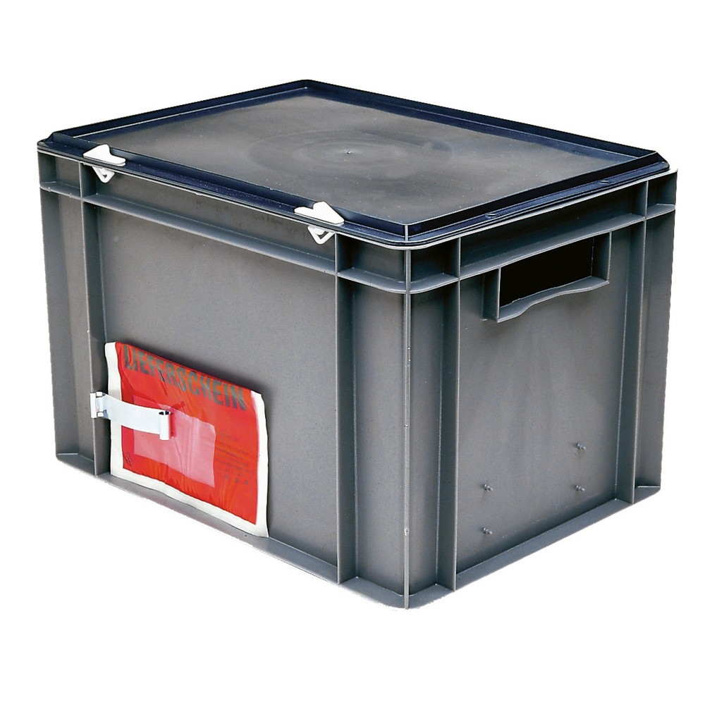 Illustration du produit: Couvercle de fermeture pour bacs Euro empilables, l x P 600 x 400 mm