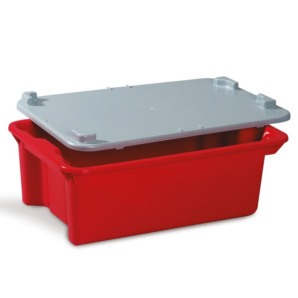 Illustration du produit: Couvercle de protection pour bacs empilables rotatifs, pour volume 6 litres