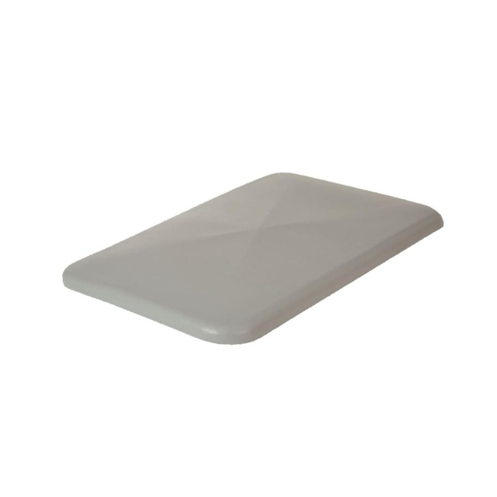 Illustration du produit: Couvercle pour conteneur à roulettes BASIC, H x l x P 40 x 680 x 450 mm, gris