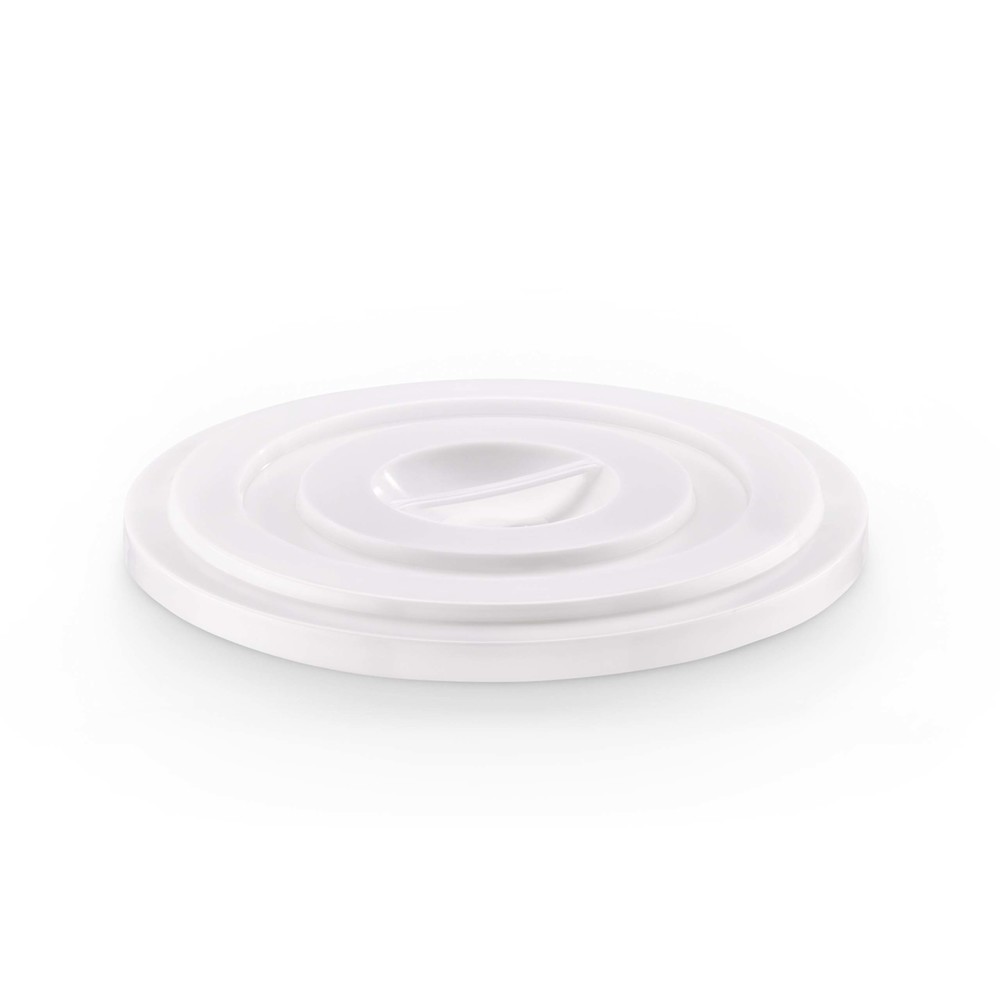 Illustration du produit: Couvercle pour tonneau en plastique, blanc, 50 litres
