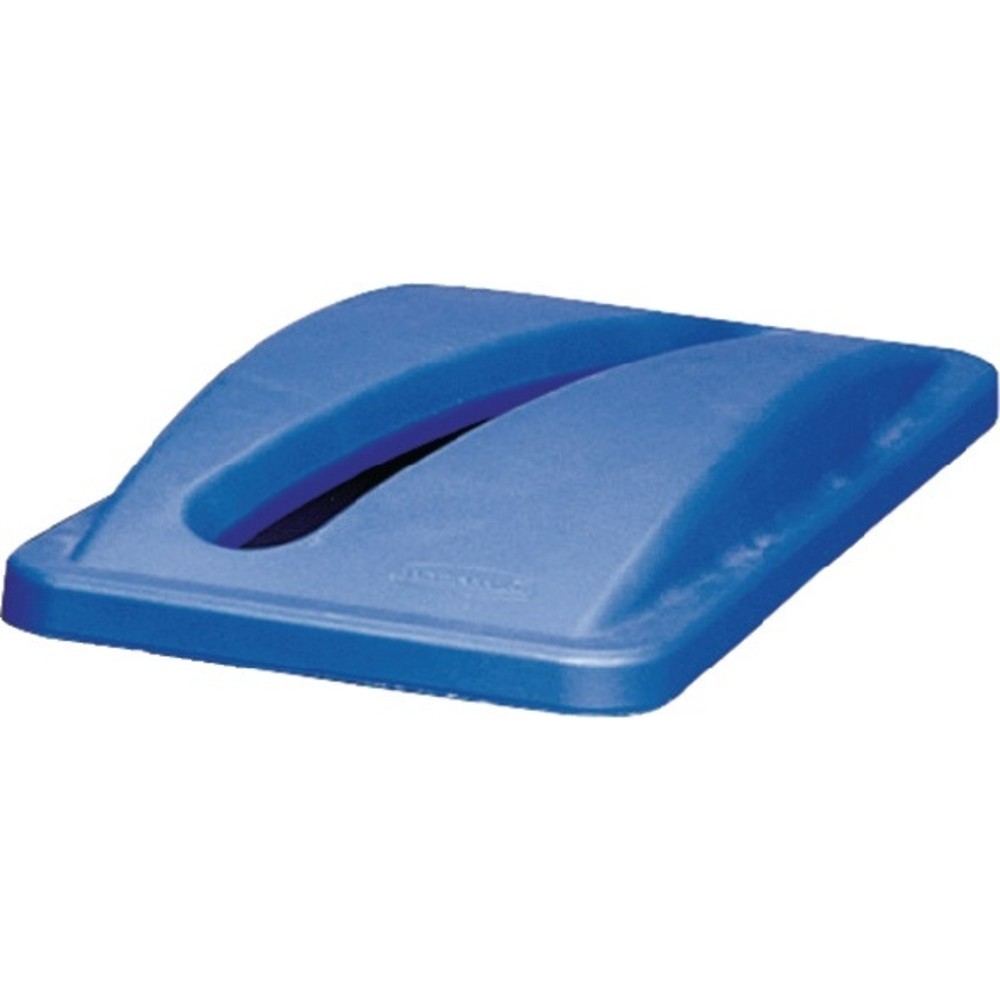 Produktabbildung Nr. 2: Couvercle polyéthylène bleu l.290xP520 mm adapté à poubelle de tri 60 l pour le