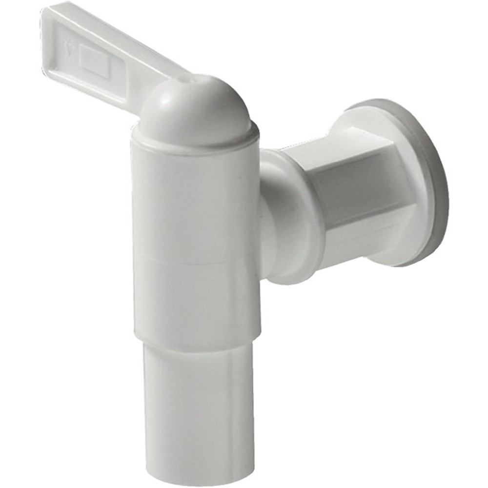 Illustration du produit: Robinet d'écoulement CRAEMER, 19,05 (¾″) mm, plastique blanc
