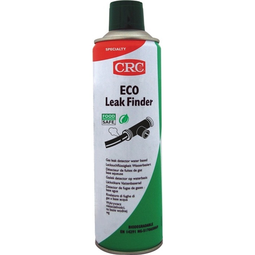 Produktabbildung: CRC Lecksuchspray Eco Leak Finder farblos DVGW,NSF P1 500 ml Spraydose