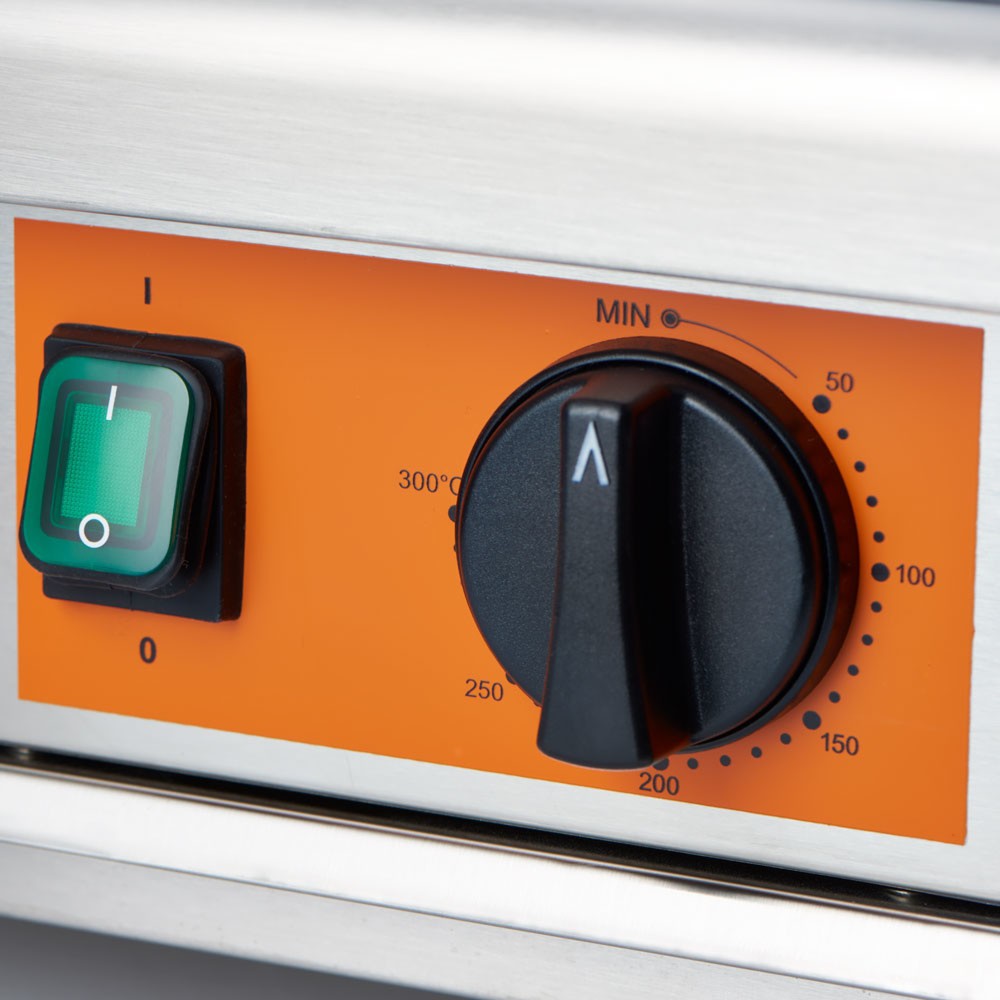 Produktabbildung Nr. 3: Crêpière Stalgast avec plaque Ø 400 mm, 450 x 470 x 220 mm (L x P x H), 3 kW 230 V