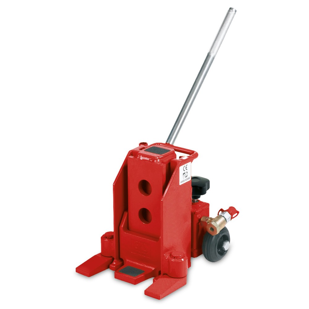 Illustration du produit: Cric pour chariot élévateur, capacité de charge 5 000 kg, hauteur de fourche de 140 mm, l x P 266 x 212 mm