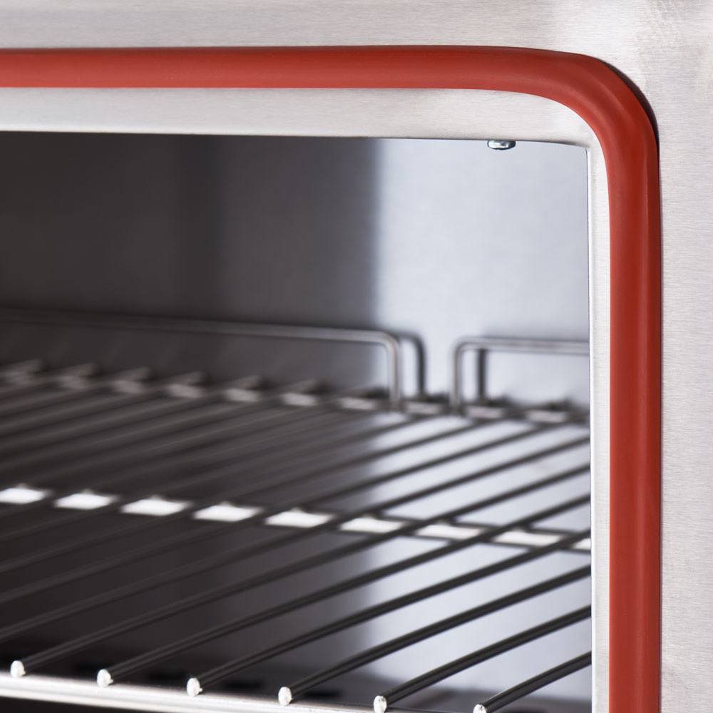 Produktabbildung Nr. 6: Cuisinière électrique Stalgast avec 4 plaques de cuisson et four à convection GN 1/1, Série 700 ND