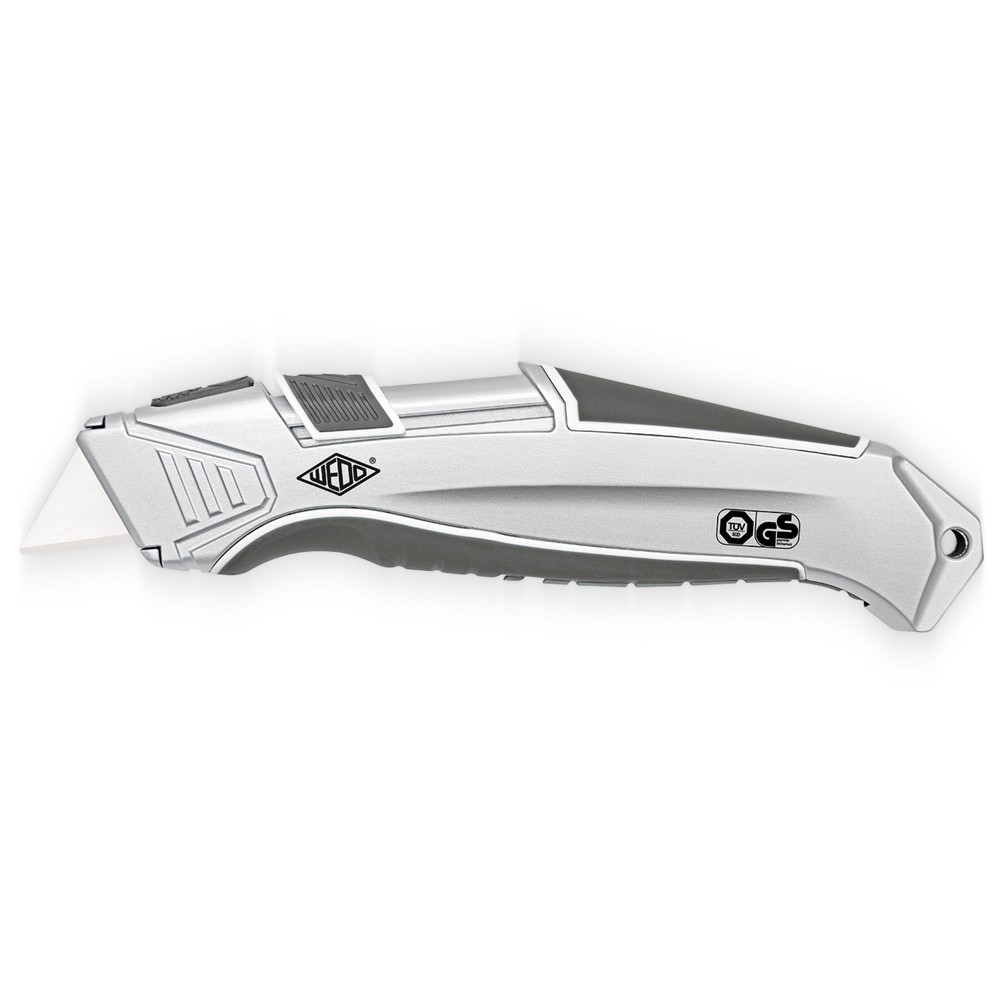 Produktabbildung Nr. 1: Cutter de sécurité WEDO® Safety Alu, avec lame en céramique de 19 mm