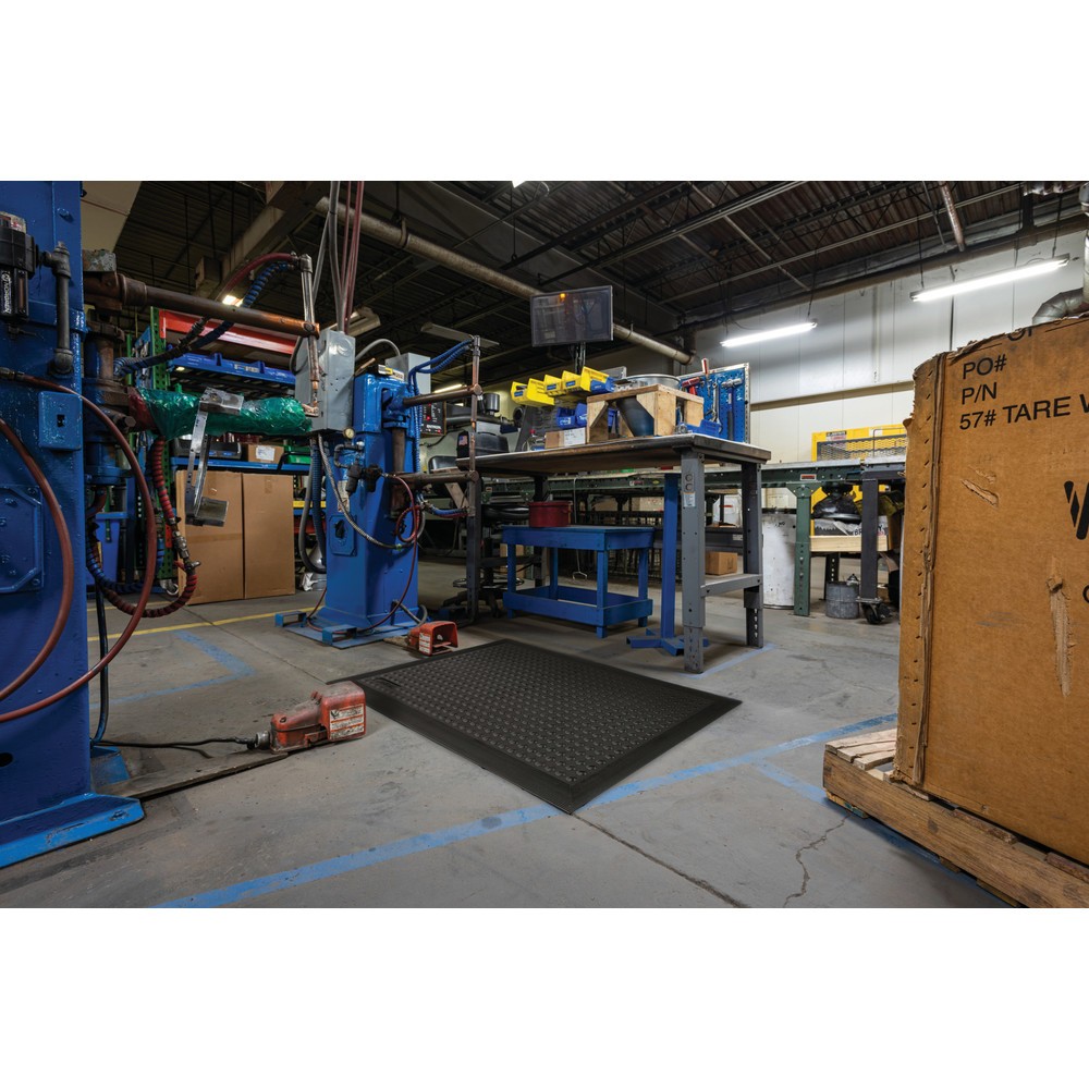 Produktabbildung Nr. 4: Dalle anti-fatigue, résistante à l’usure, à picots, lxP 600 x 900 mm