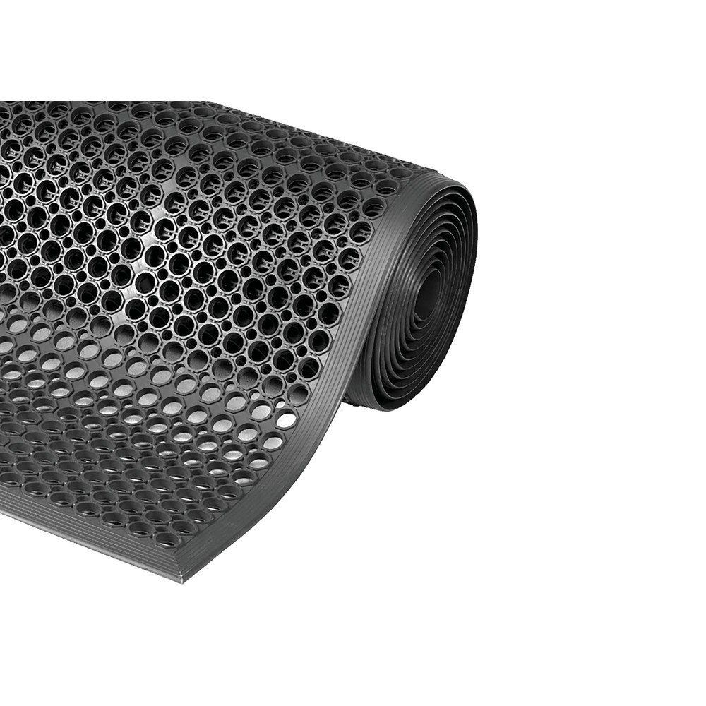 Produktabbildung Nr. 3: Dalle de poste de travail pour locaux humides et secs, drainage à perforations, lxP 910 x 1 520 mm