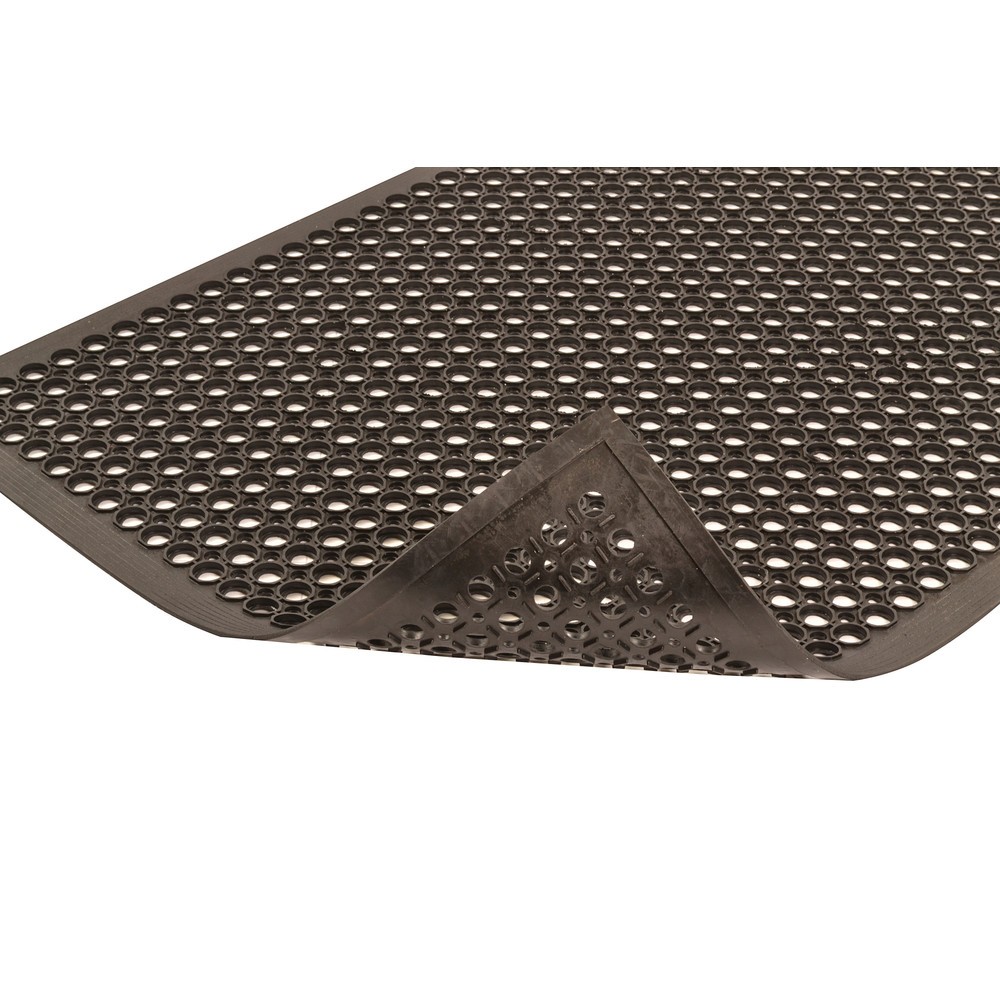 Produktabbildung Nr. 4: Dalle de poste de travail pour locaux humides et secs, drainage à perforations, lxP 910 x 1 520 mm