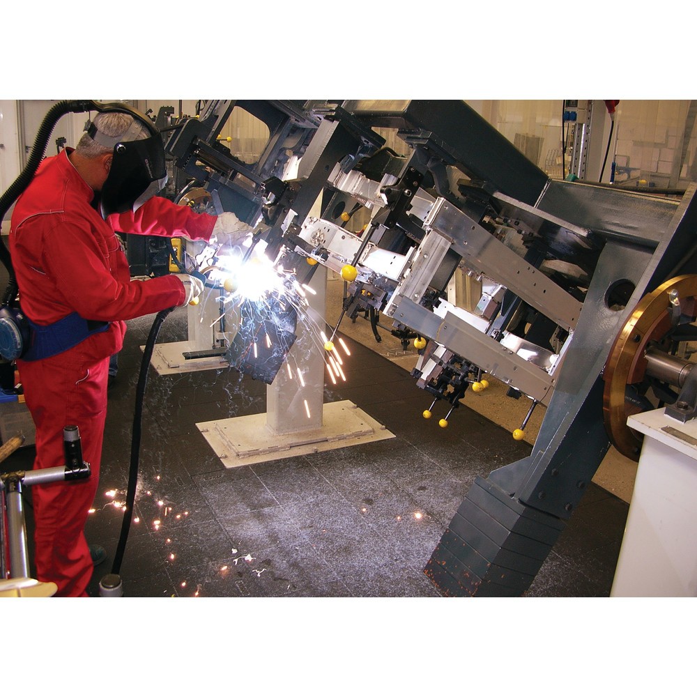 Produktabbildung Nr. 6: Dalle de sol pour postes de travail de montage, système emboîtable, pleine, lxP 910 x 910 mm