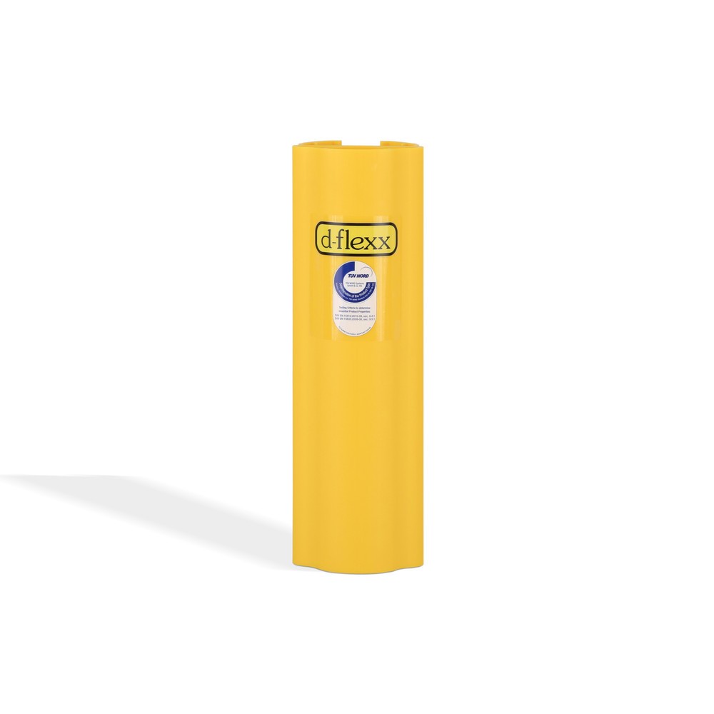Illustration du produit: Dancop d-flexx Protection contre les chocs pour rayonnages Alfa, en plastique, dimensions intérieures Hxl 400 x 75-99 mm