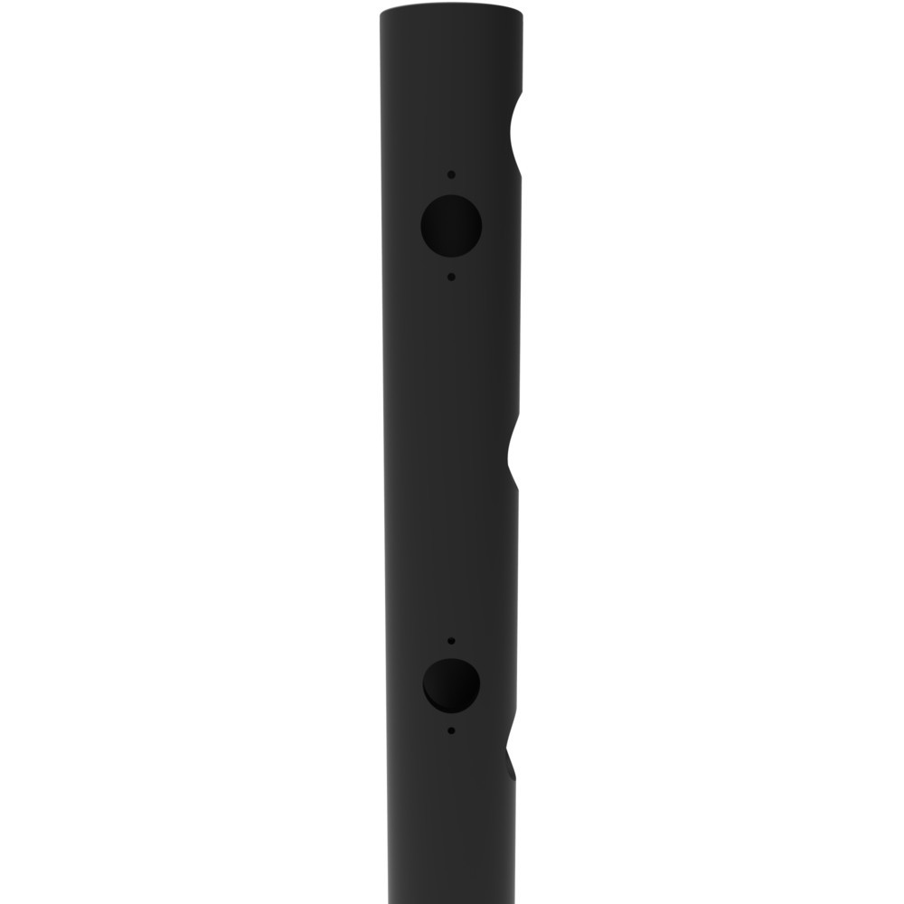 Produktabbildung Nr. 9: Dancop Eckpfosten für Schwingtür von Sicherheitsgeländer "Delta", links, Innen- und Aussenbereich, 1.200 mm Höhe