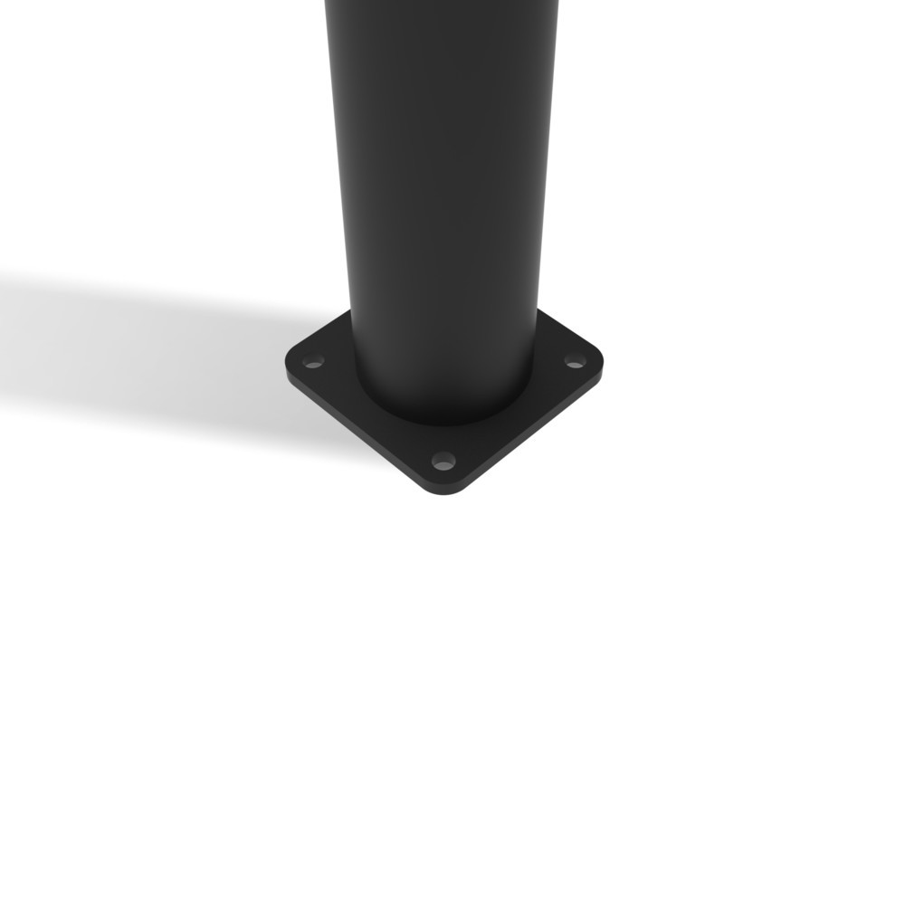 Produktabbildung Nr. 9: Dancop Eckpfosten für  Sicherheitsgeländer "Delta", Innen- und Aussenbereich, 1.200 mm Höhe