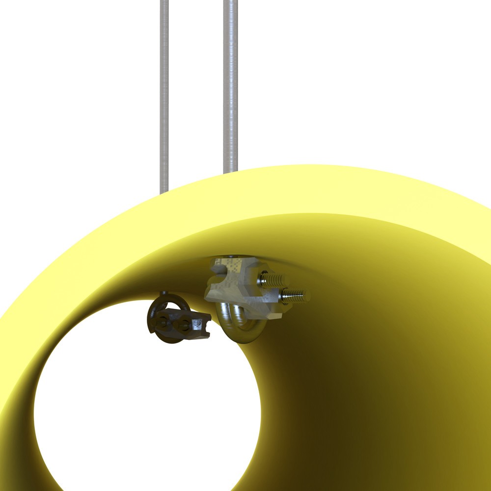 Produktabbildung Nr. 9: dancop Limiteur de hauteur « Papa », suspendu, Ø 140 mm, longueur 1 000 mm