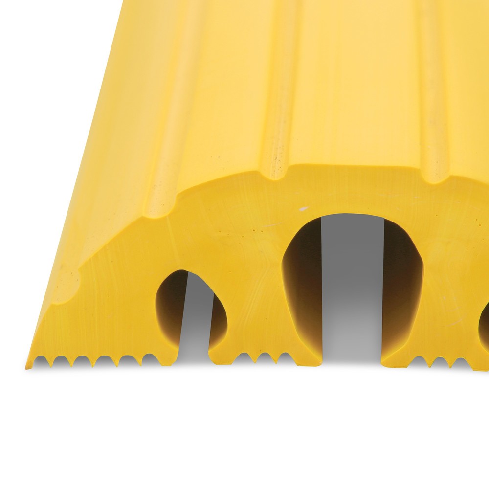 Produktabbildung Nr. 10: dancop Passage pour flexibles et câbles, coude, largeur 1 200 mm, jaune