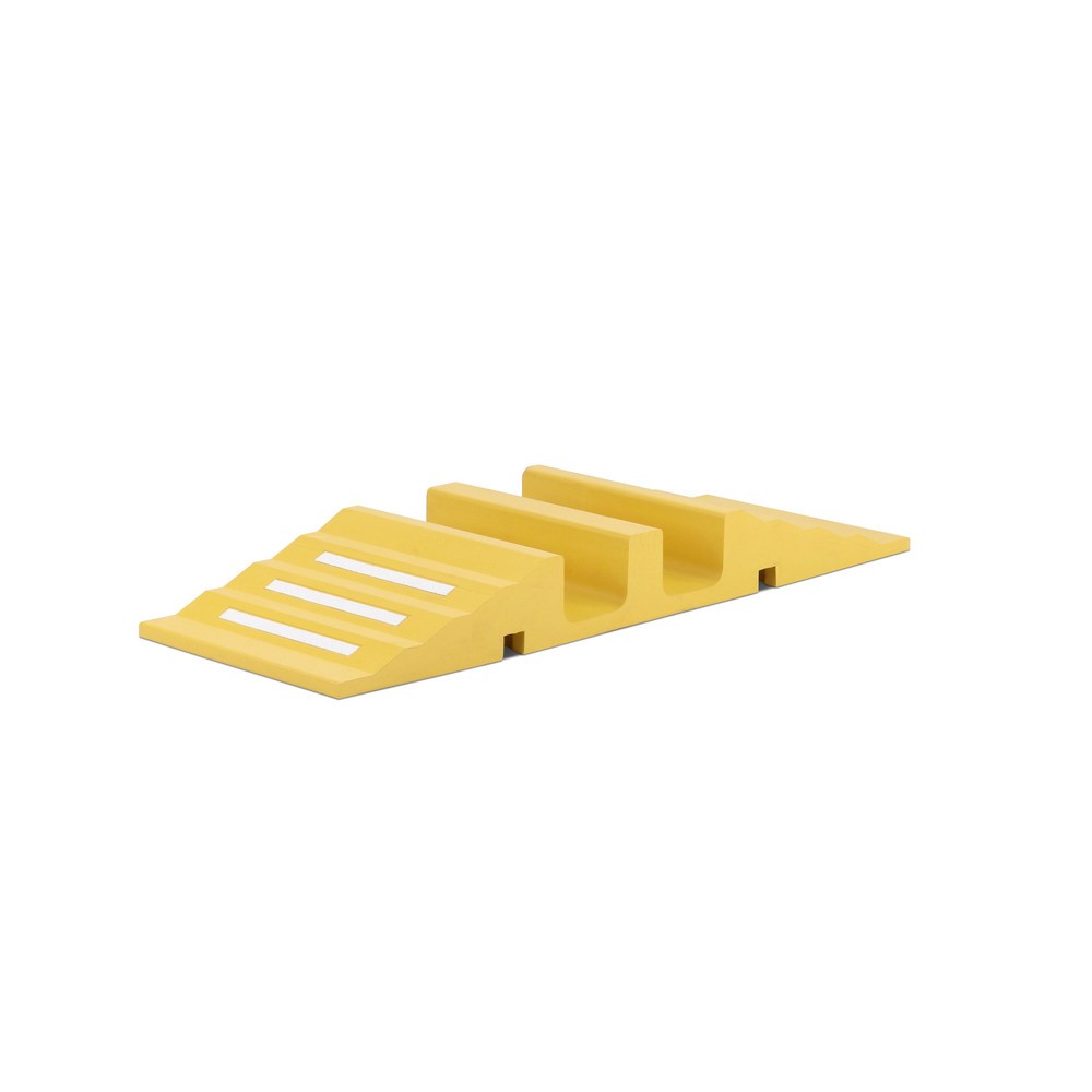 Produktabbildung Nr. 4: dancop Passage pour flexibles et câbles, rampe, largeur 300 mm, jaune