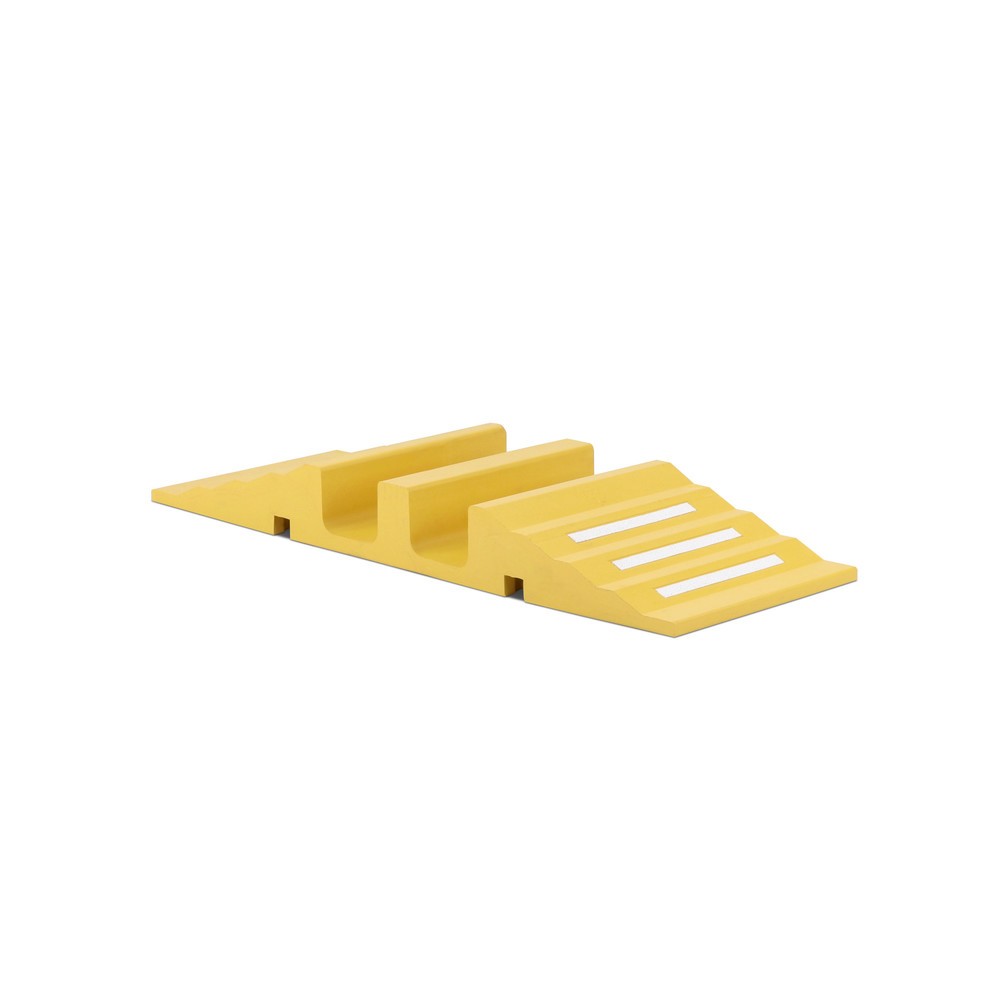 Produktabbildung Nr. 6: dancop Passage pour flexibles et câbles, rampe, largeur 300 mm, jaune