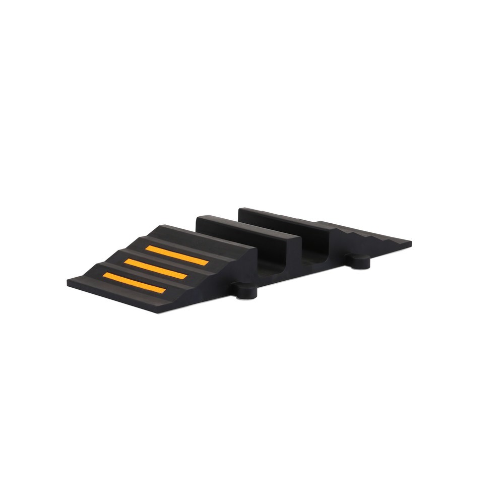 Produktabbildung Nr. 8: dancop Passage pour flexibles et câbles, rampe, largeur 300 mm, noir
