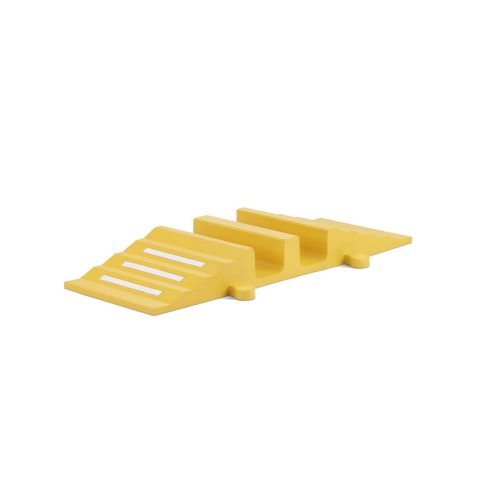 Produktabbildung Nr. 8: dancop Passage pour flexibles et câbles, rampe, largeur 300 mm, jaune
