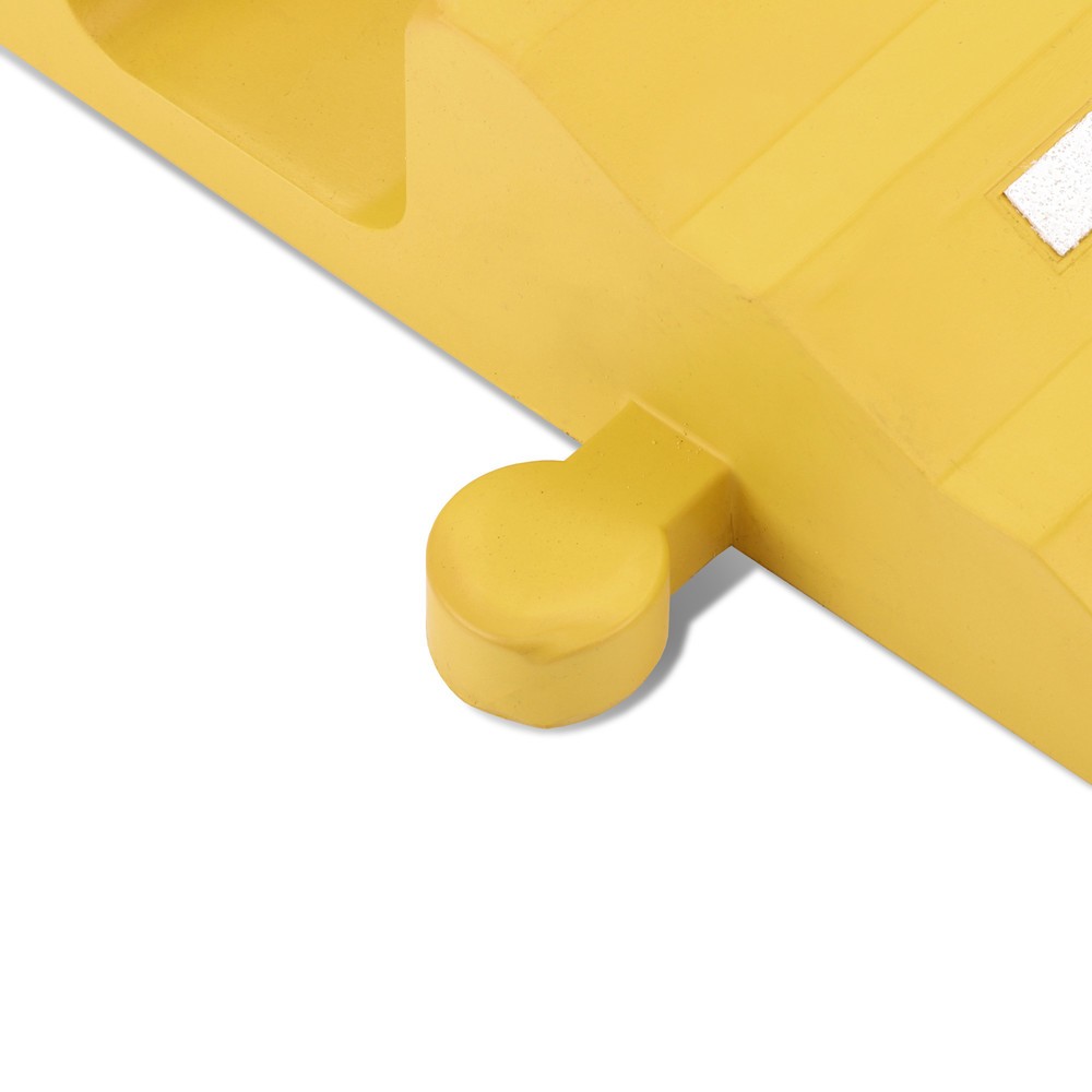 Produktabbildung Nr. 9: dancop Passage pour flexibles et câbles, rampe, largeur 300 mm, jaune