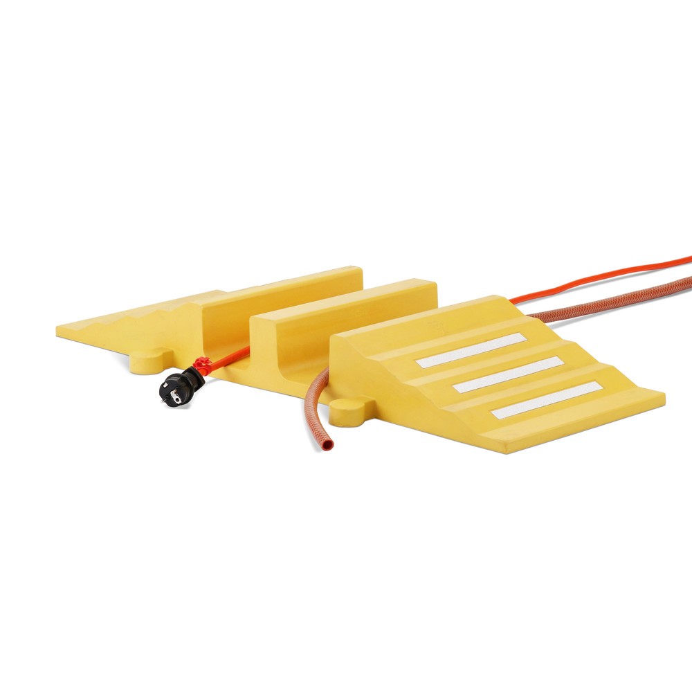 Produktabbildung Nr. 11: dancop Passage pour flexibles et câbles, rampe, largeur 300 mm, jaune